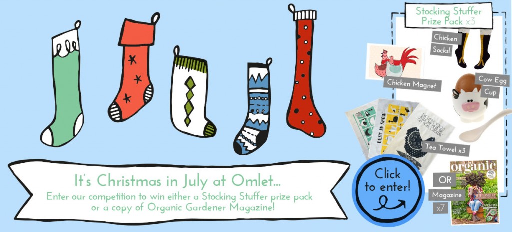 Win Christmas in July goodies with Omlet